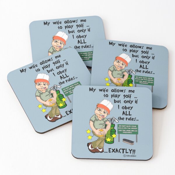 Item preview, Picture Jokes Anonymous Character Golf All Funny Golfing Design By Kitnabber White Graphic Gifts designed and sold by ChenaultSenary.