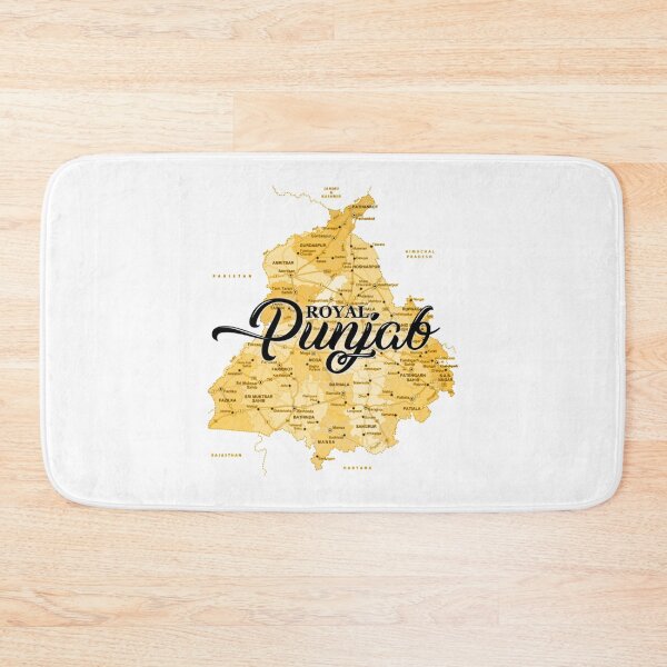 Item preview, Royal Punjab Map   designed and sold by CutePatter789.