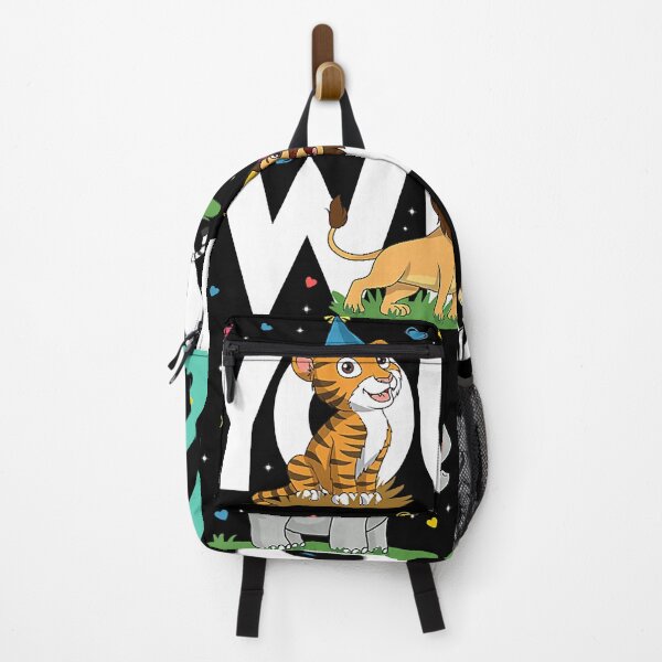 Item preview, Young Wild And 2 Year Old Zoo Birthday Safari Jungle Animal 2nd Birthday Gifts designed and sold by MalloWilli.