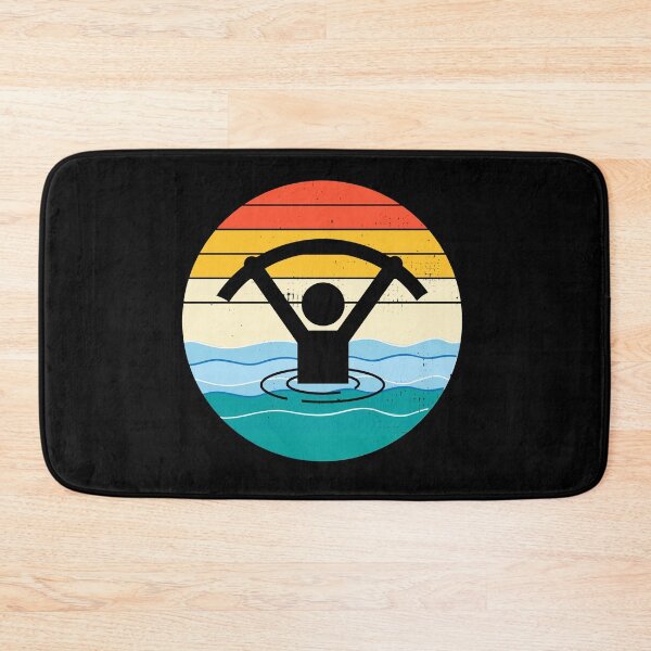 Item preview, Vintage Retro Water Aerobics Aquatic fitness Aqua Exercise designed and sold by CuteDesigns1.