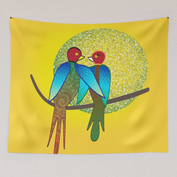 Item preview, Lovebirds designed and sold by Lidka Schuch.