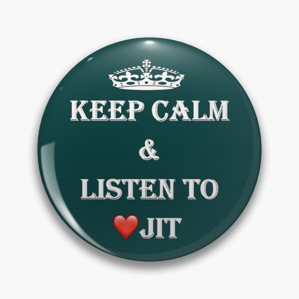 Item preview, Keep Calm and Listen to ❤jit (Diljit)   designed and sold by CutePatter789.