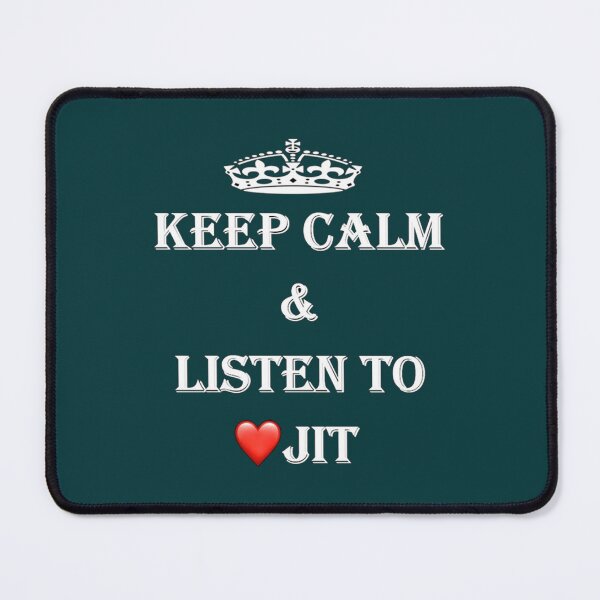 Item preview, Keep Calm and Listen to ❤jit (Diljit)   designed and sold by CutePatter789.
