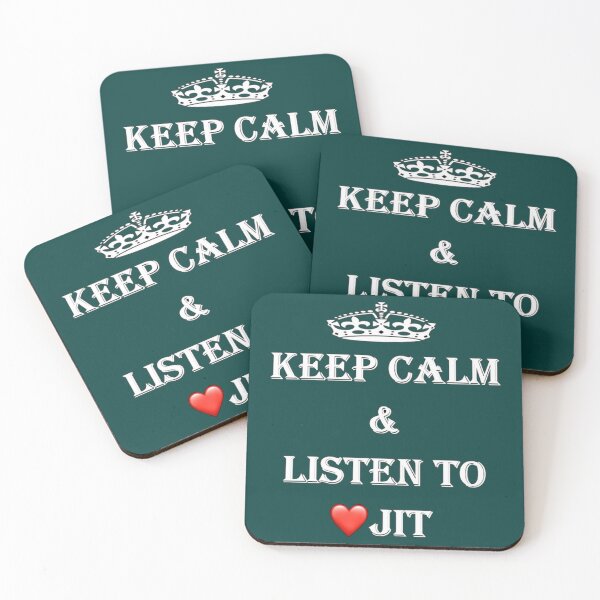 Item preview, Keep Calm and Listen to ❤jit (Diljit)   designed and sold by CutePatter789.