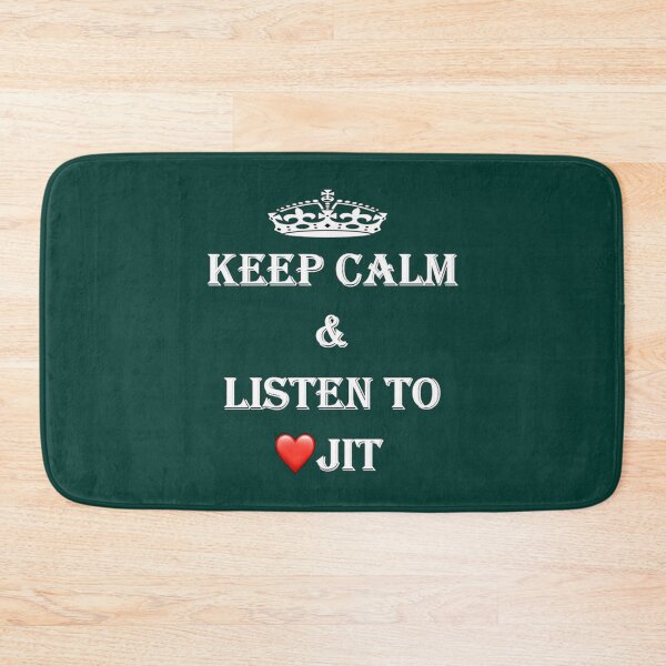 Item preview, Keep Calm and Listen to ❤jit (Diljit)   designed and sold by CutePatter789.