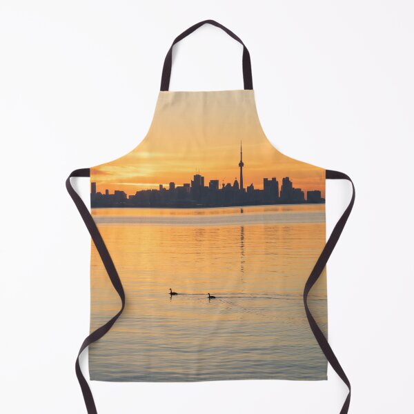 Item preview, Two Duck Dawn - Toronto Distinctive Skyline Minutes Before Sunrise designed and sold by Georgia Mizuleva.