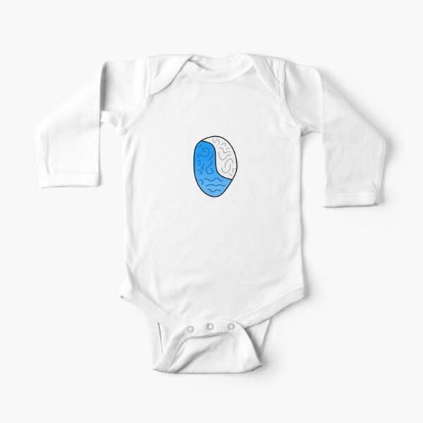 Polynesian Necklace Long Sleeve Baby One-Piece