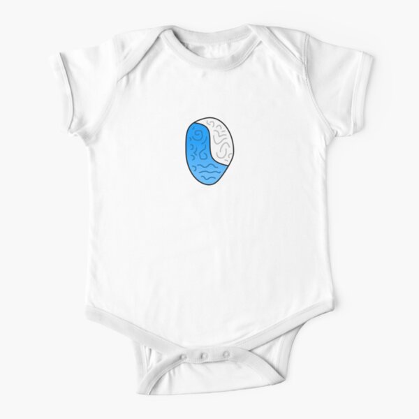 Polynesian Necklace Short Sleeve Baby One-Piece
