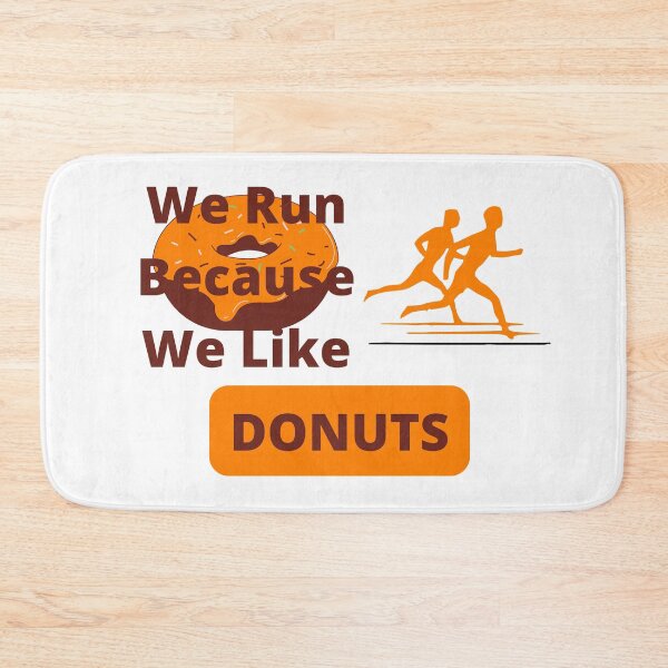Item preview, Corremos porque nos gustan las donas designed and sold by Soft Strength Studio.