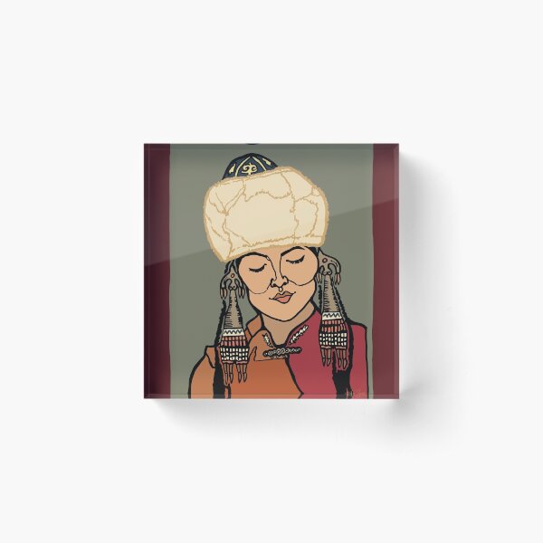 Aperçu de l'œuvre Femme turque au chapeau traditionnel créée et vendue par ParaPrints.