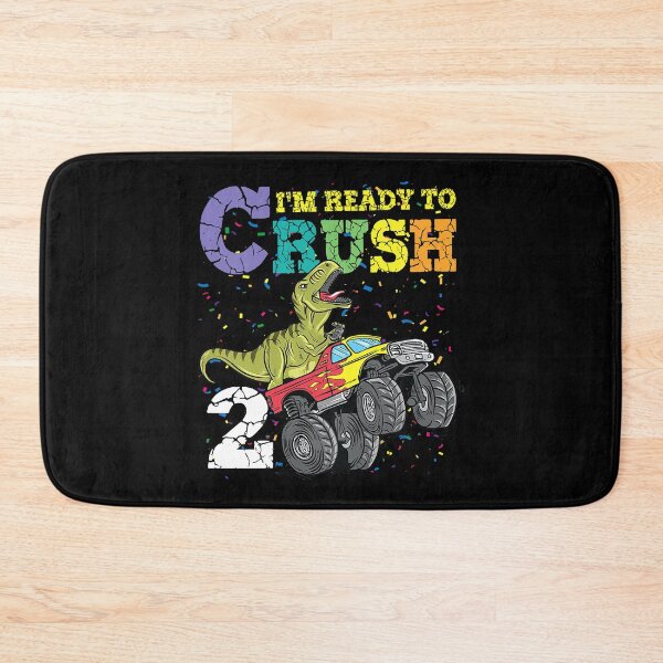 Item preview, I'm Ready To Crush 2 Years Old 2nd Birthday Dinosaur T Rex Boy Girl Gifts designed and sold by MalloWilli.
