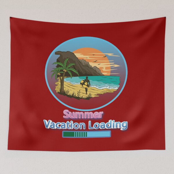 Item preview, Funny Summer Vacation Wait Loading Soon designed and sold by fatydesignspace.