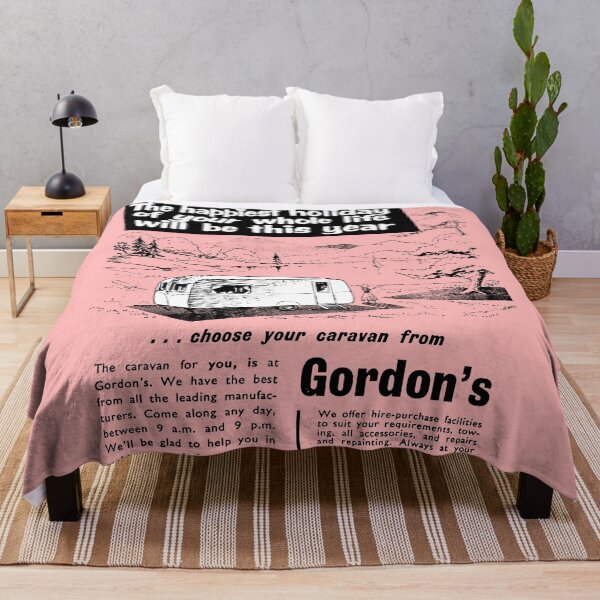 Item preview, GORDONS CARAVANS - ADVERT designed and sold by ThrowbackAds.