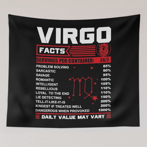 Item preview, Virgo Facts Funny Virgo Zodiac Birthday designed and sold by adxota.