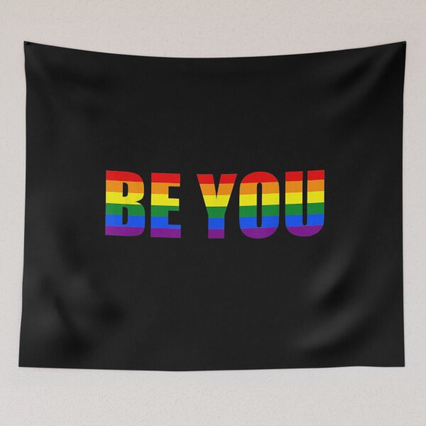 Item preview, Be You LGBT Flag Gay Pride Month Transgender T-Shirt designed and sold by Acton-Maran.