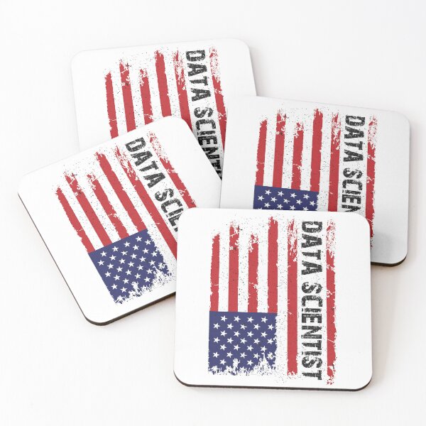 Item preview, USA Data Scientist - gift for a data scientist  designed and sold by charaf19.