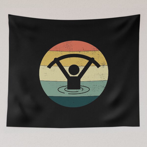 Item preview, Vintage Retro Water Aerobics Aquatic fitness Aqua Exercise designed and sold by CuteDesigns1.
