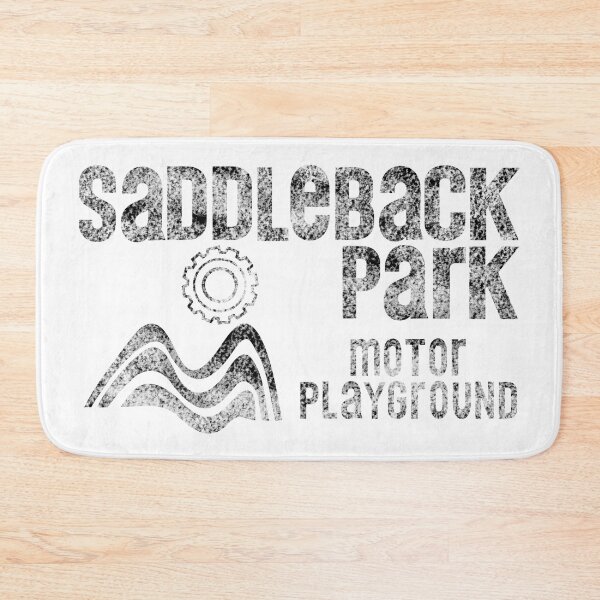 Item preview, Saddleback Park Motor Playground No Border Faded Logo (Black) designed and sold by racerspitstop.