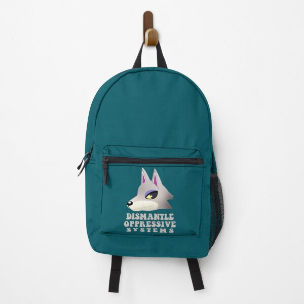 Item preview, fang says dismantle oppressive systems!   designed and sold by NooksNeedle.
