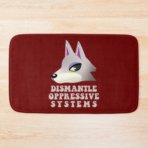 Item preview, fang says dismantle oppressive systems!   designed and sold by NooksNeedle.
