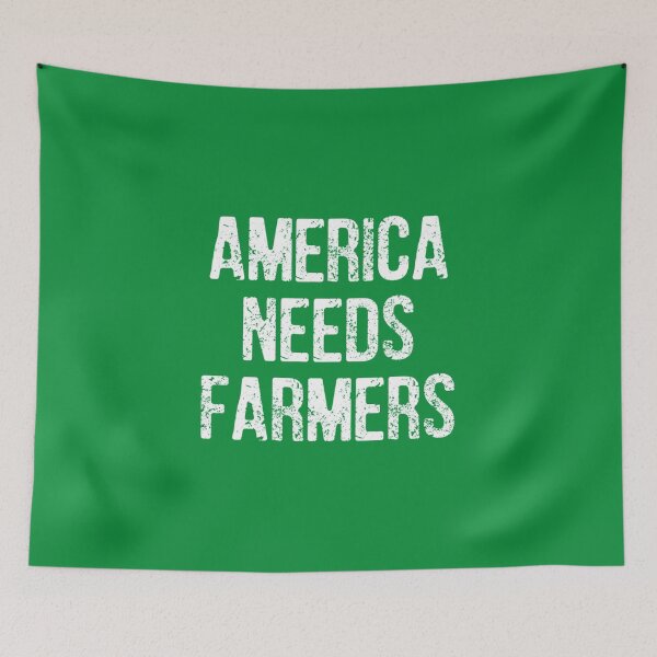 Item preview, America Needs Farmers designed and sold by KrinHippi.