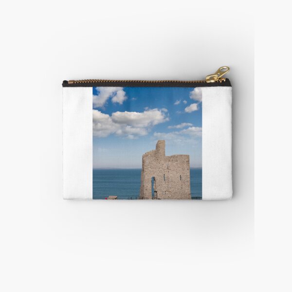 Item preview, path with tourist walking to Ballybunion beach and castle designed and sold by morrbyte.