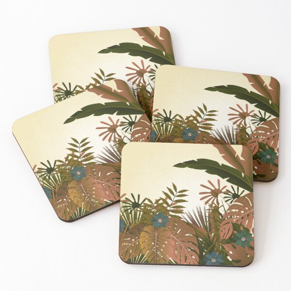Item preview, Tropical Forest Leaves Pattern designed and sold by GraphicsClub.