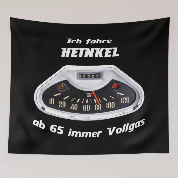 Item preview, Ich fahre Heinkel, ab 65 immer Vollgas designed and sold by twixt-two-wheels.