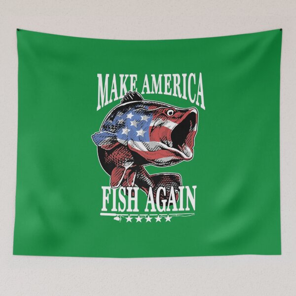 Item preview, 4th of July Fishing Make America Fish Again USA Fisherman Premium designed and sold by KrinHippi.