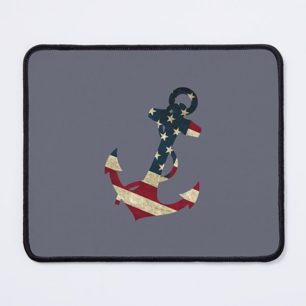 Item preview, America Anchor 4th Of July USA Flag Navy designed and sold by KrinHippi.