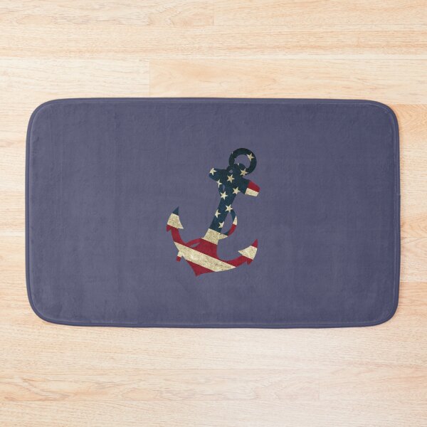 Item preview, America Anchor 4th Of July USA Flag Navy designed and sold by KrinHippi.