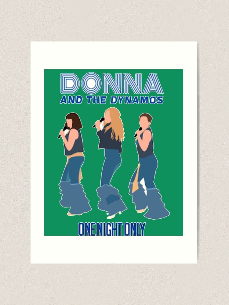 Donna And The Dynamos One Night Only Mamma Mia  Tote Bag for Sale by  Chelykan