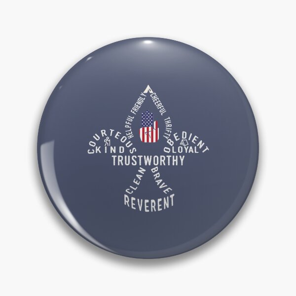 Artikelvorschau, America Flag Scouting-Gesetz Premium entworfen und verkauft von KrinHippi.