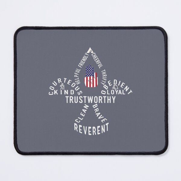 Artikelvorschau, America Flag Scouting-Gesetz Premium entworfen und verkauft von KrinHippi.