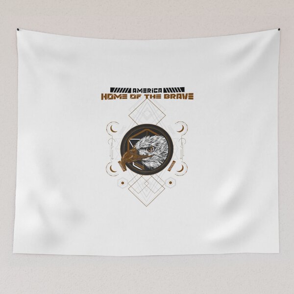 Item preview, America Home of the Brave Premium designed and sold by KrinHippi.