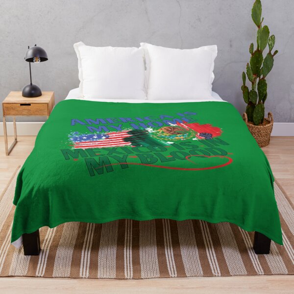 Artikelvorschau, Amerika ist mein Zuhause Mexiko ist in meinen Blutgeschenken mit Flaggen-Pullover entworfen und verkauft von KrinHippi.