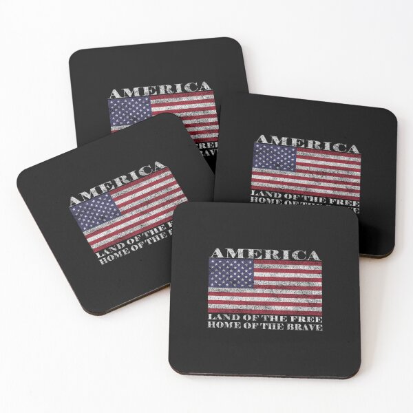 Item preview, America Land Of The Free Home Of The Brave designed and sold by KrinHippi.