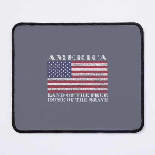 Item preview, America Land Of The Free Home Of The Brave designed and sold by KrinHippi.