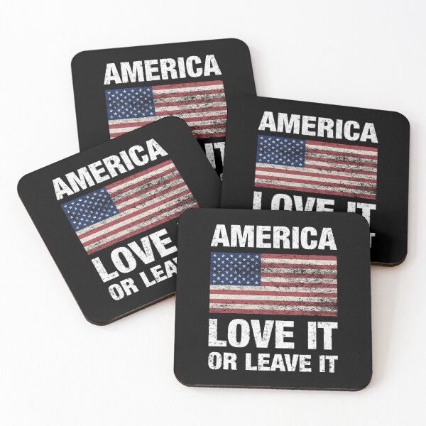 Item preview, AMERICA LOVE IT OR LEAVE IT designed and sold by KrinHippi.