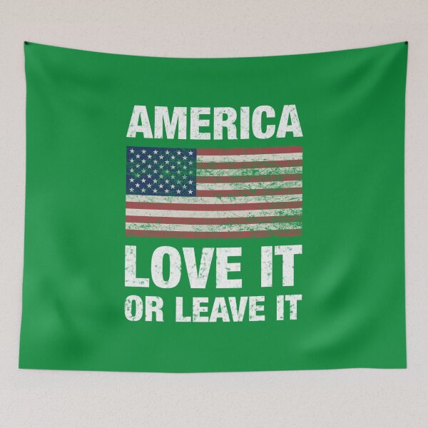 Item preview, AMERICA LOVE IT OR LEAVE IT designed and sold by KrinHippi.