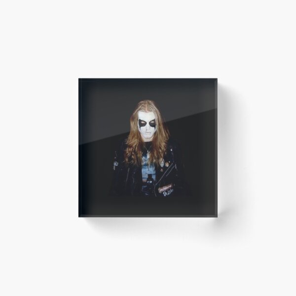 Dead Mayhem - black metal band Acrylic Block