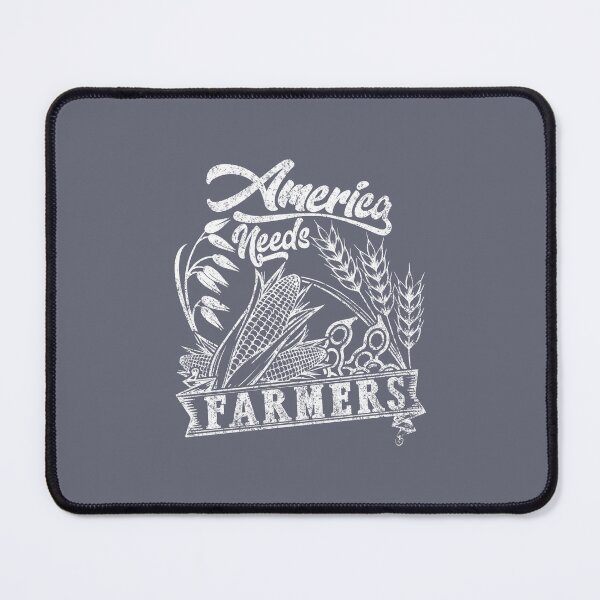 Item preview, America Needs Farmers Distressed Retro Gift Farming designed and sold by KrinHippi.