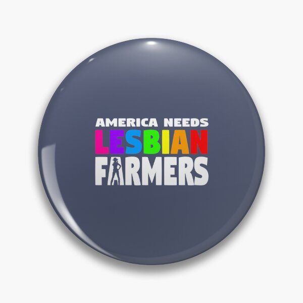 Artikelvorschau, Amerika braucht lesbische Farmer LGBT Pride Equality Premium entworfen und verkauft von KrinHippi.