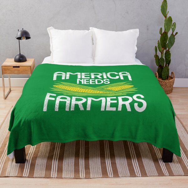 Item preview, America Needs Farmers, Agriculture Corn Farming Pullover designed and sold by KrinHippi.