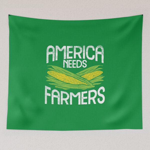 Item preview, America Needs Farmers, Agriculture Corn Farming Pullover designed and sold by KrinHippi.