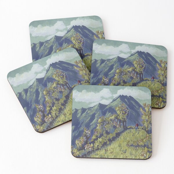 Item preview, Mountainscape - Gouache landscape - James Sheppard (all proceeds to charity) designed and sold by james-sheppard.