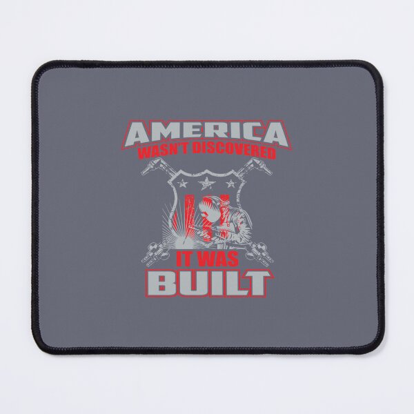 Item preview, America was Built - Tig and Mig Welding Pullover designed and sold by KrinHippi.