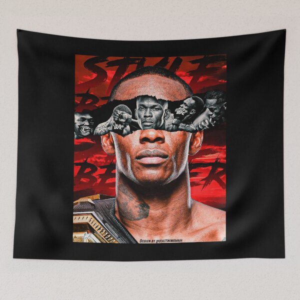 Item preview, Israel Adesanya - Style Bender - UFC 276  designed and sold by LindaMuramoto.