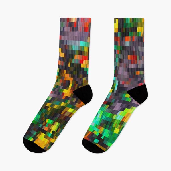 Item preview, Geometric pixel art squares designed and sold by moustafakhalil.