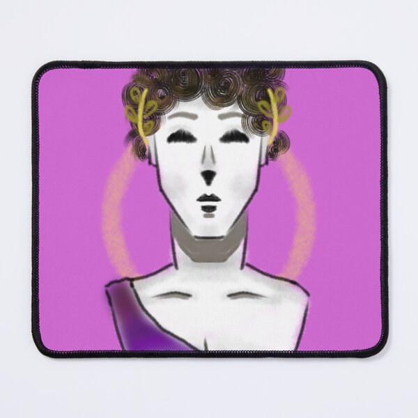 Item preview, Greek God sculpture with laurel wreath designed and sold by lilbluecowey.